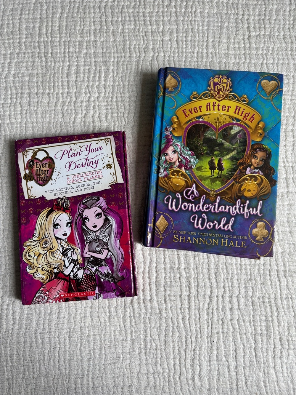 Ever After High Journal and Book Lot